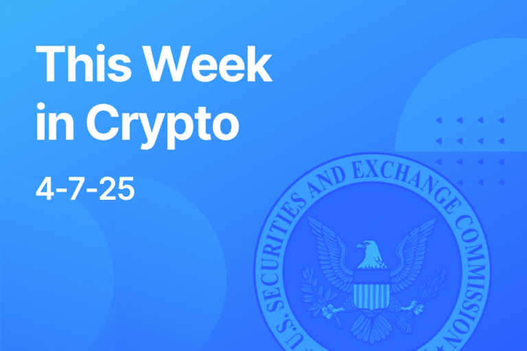 This Week in Crypto 4-7-25