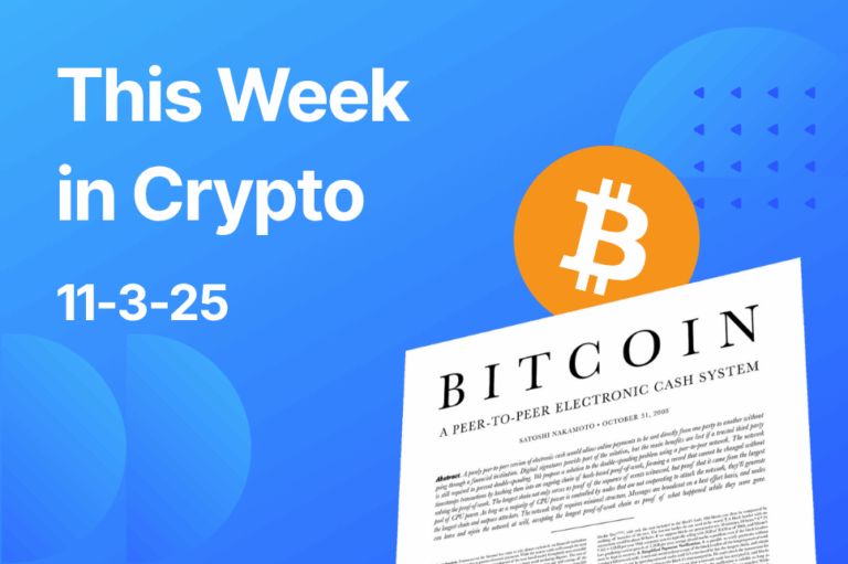 This Week in Crypto 11-3-25