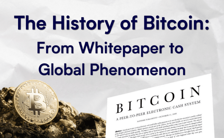 The History of Bitcoin: From Whitepaper to Global Phenomenon