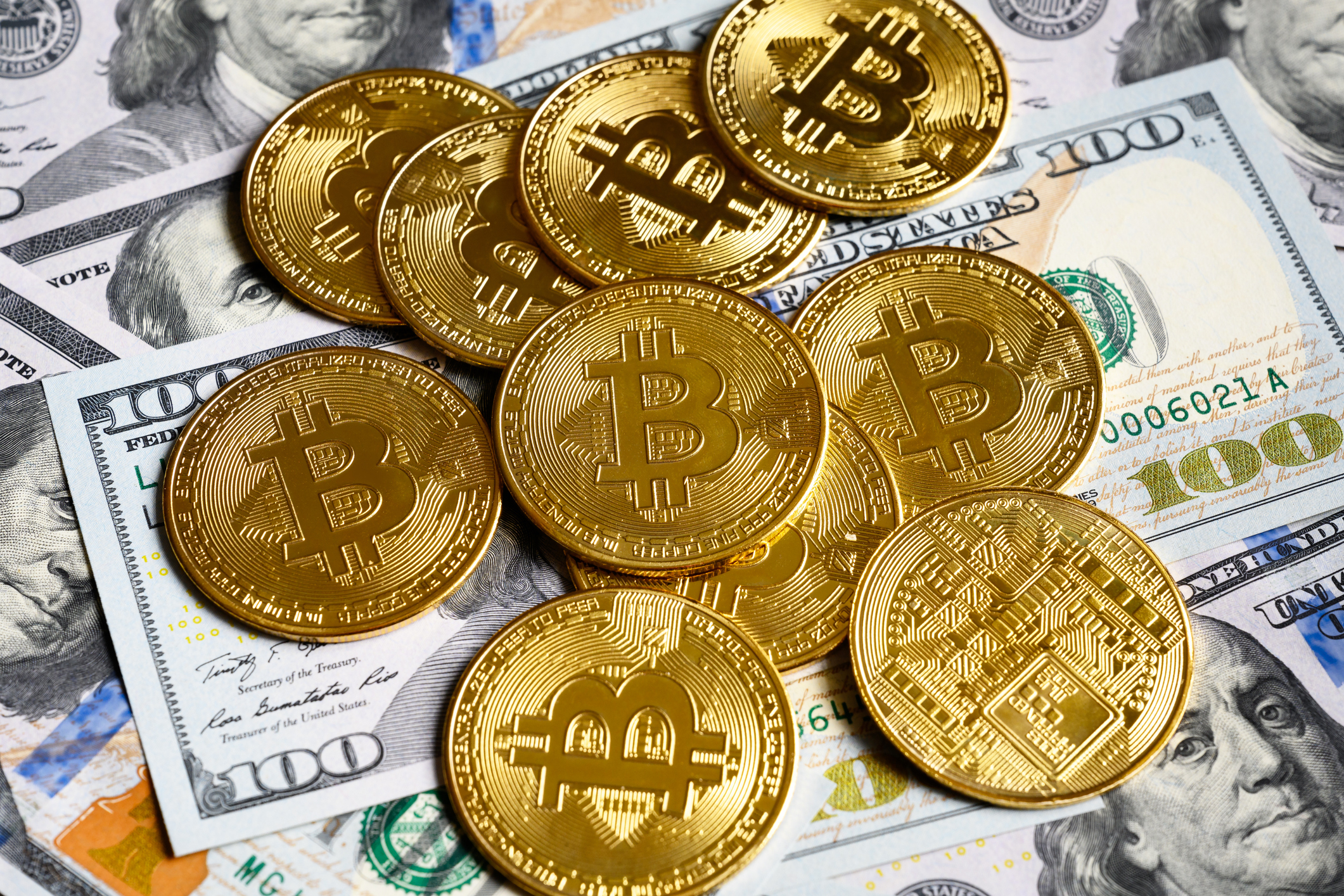 fiat currency and crypto coins
